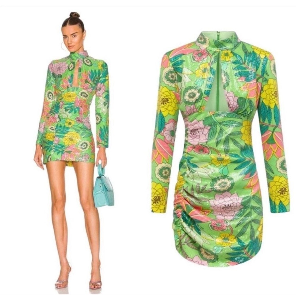 Alice McCall All That Glitters Mini Dress Size AU 6 RRP $529 BRAND NEW WITH TAGS
